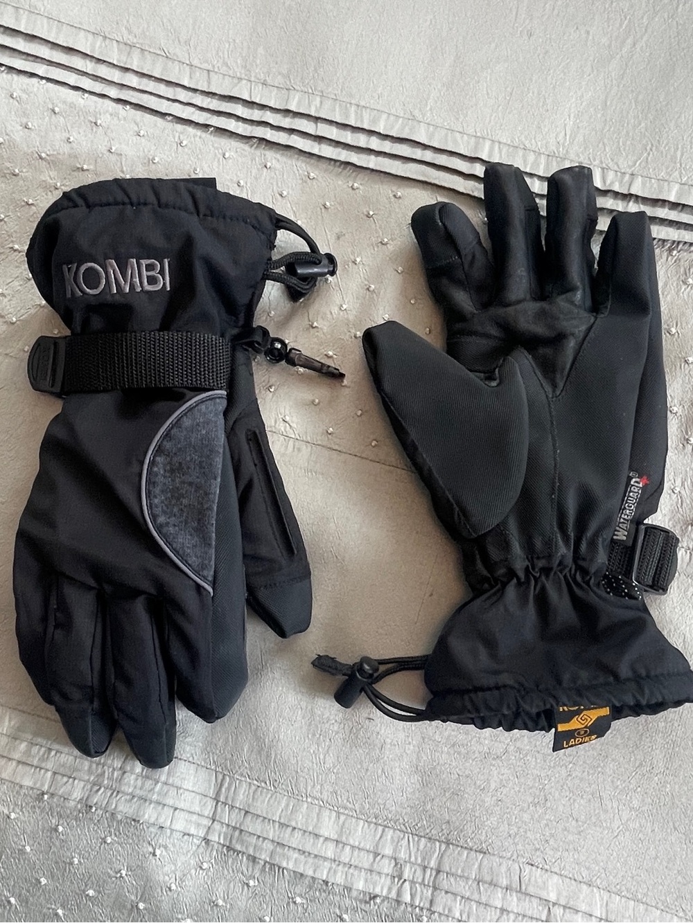Kombi Women's Insulated Water-Resistant Gloves Removable Lining size S